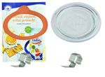 Weck-Einkoch-Set - 1 Glasdeckel 60 mm + 1 Einkochring 60 mm + 2 Weck-Klammern incl. Gelierzauber Rezeptheft von Diamantzucker_Bild_5