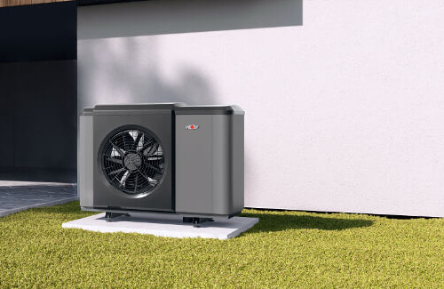 Wolf CHA Monoblock Waermepumpe Einfamilienhaus