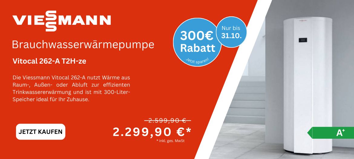 Viessmann Warmwasser-Wärmepumpe