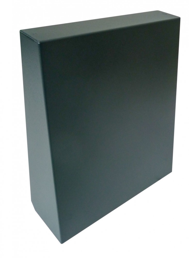 Lunos Außenhaube mit Schalldämmung in Aluminium anthrazit