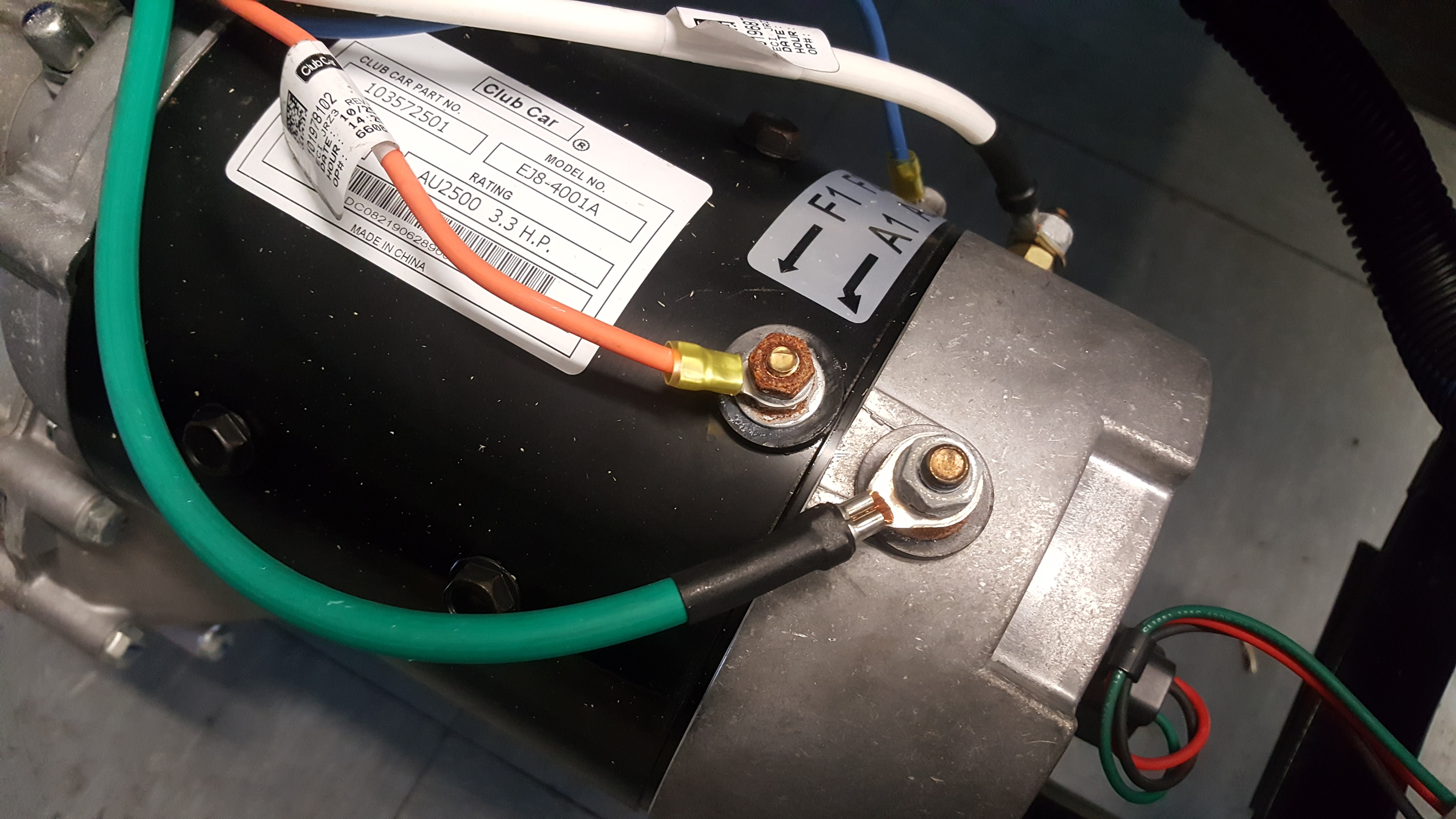 Clubcar Drehzahlsensor Problem Gleichstrommotoren