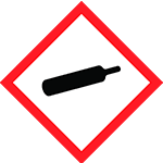 GHS04 Gasflasche