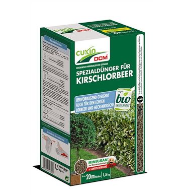 Cuxin DCM Spezialdünger Kirschlorbeer Dünger  1,5 kg Garten Pflanzen