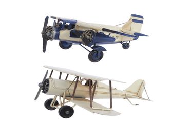 Flugzeug Eisen nostalgisch Deko Propellerflugzeug Stückpreis