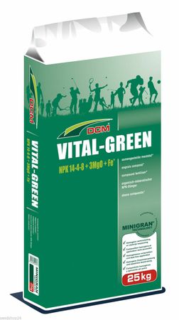 Cuxin DCM Vital-Green 25 kg Minigran Rasendünger Sport- und Golfplatz