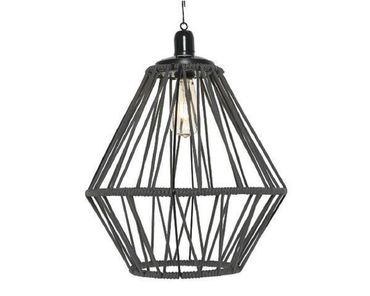 Solarlampe Laterne sand Eisen Ø 38cm / Höhe 47cm