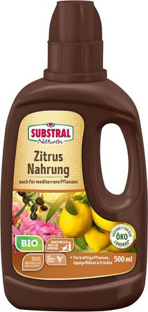 Substral Naturen BIO Zitrusnahrung auf für mediterrane Pflanzen 500 ml