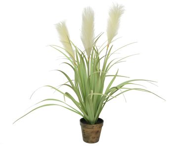 Gras Topf Kunstpflanze Kunstblume Zuhause Hochzeit Büro Dekoration grün