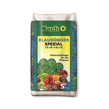 Hack Blaudünger Spezial NPK 12+8+16 (+2) 5 kg 