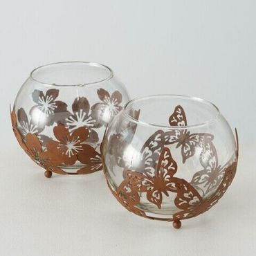 Windlicht Marella 2 sort. H 13,00 cm Stückpreis