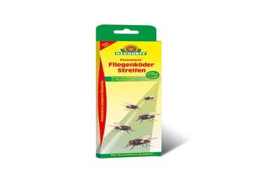 Neudorff Permanent Fliegenköder Streifen Fliegenfalle  6 Stk in einer Pack