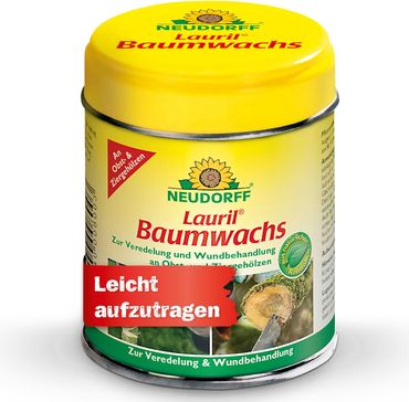 Neudorff Baumwachs Lauril 125 g Dose für Veredelung bei Bäumen