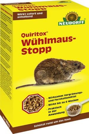 Neudorff Quiritox Wühlmaus-Stopp 200g Vertreibung von Wühlmäusen