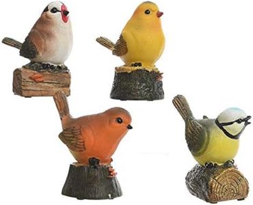 Gartenfigur Tierfigur Gartendekoration Vögel Höhe 12 cm - Stückpreis