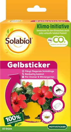 Solabiol Gelbsticker 10 Stück Spezialleim ohne Insektizid