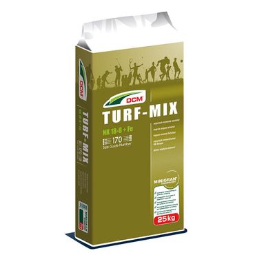 Cuxin DCM Turf-Mix 25 kg Minigran Rasendünger für Sport- und Golfplatz