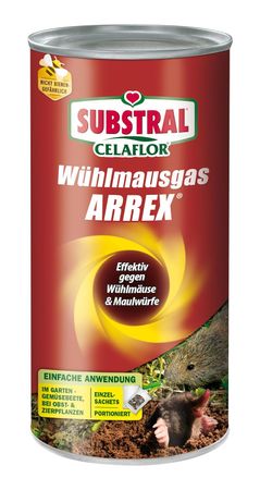 Substral Celaflor Wühlmaus-Gas Arrex 250 g