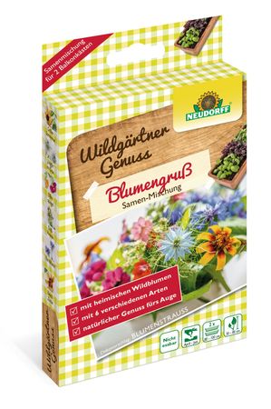 Neudorff WildgärtnerGenuss Blumengruß 2 x 2 g Samen Mischung