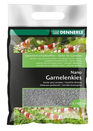 Dennerle Nano Garnelenkies Arkansas grau 2 kg