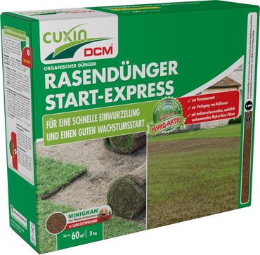 Cuxin DCM Rasendünger Start-Express 3 kg