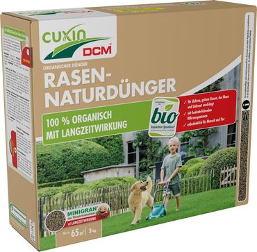 Cuxin DCM Rasen-Naturdünger 3 kg