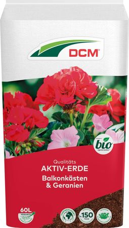 Cuxin DCM Aktiv-Erde Balkonkästen & Geranien 60 l