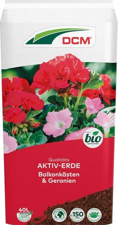 Cuxin DCM Aktiv-Erde Balkonkästen & Geranien 40 l