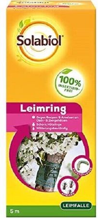 Solabiol Leimring 5 m Insektizidfreier Schutz f. Obstbäume mit Spezialleim