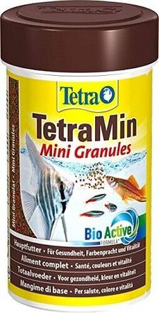 Tetra Min Mini Granules Fischfutter Granulat für kleine Zierfische 100 ml