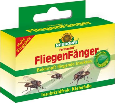 Neudorff Permanent Fliegenfänger Fliegenbekämpfung 4 Stk 