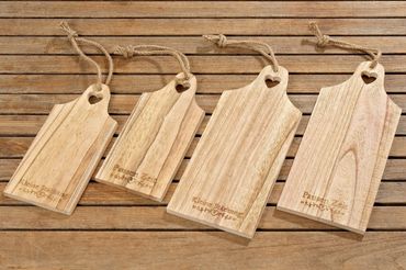 Schneidebrett Susen Holz natur L40 B17 Stückpreis