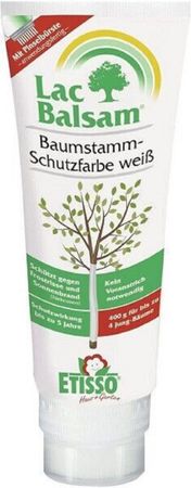 Etisso Lac Balsam Baumstamm Schutzfarbe weiß 400 g Baumpflege 