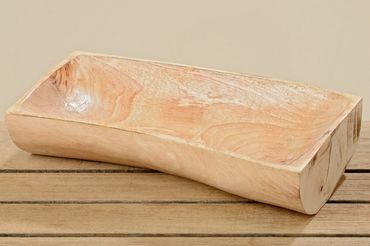 Dekoschale Juut Mango L29 B14cm