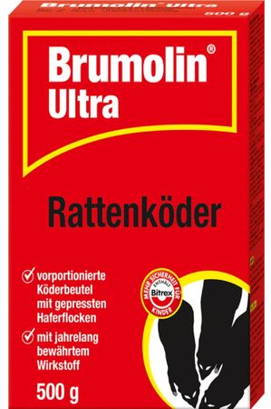 Brumolin Ultra Rattenköder 500 g
