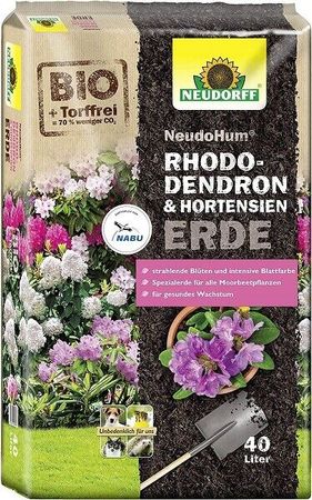 Neudorff NeudoHum Rhododendron & HortensienErde 40 l Pflanzerde Blumenerde