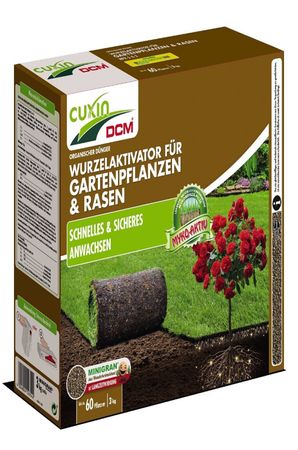 Cuxin DCM Wurzelaktivator Gartenpflanzen & Rasen Anwachshilfe 3  kg