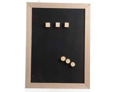 Tafel Memotafel Wandtafel Menütafel Dekotafel magnetisch H 39,5 cm