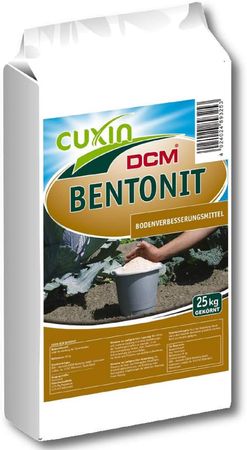 Cuxin DCM Bentonit Tonmineral gekörnt Gesteinsmehl 25 kg.
