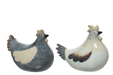 Terrakotta Huhn Deko Huhn Ostern Stückpreis