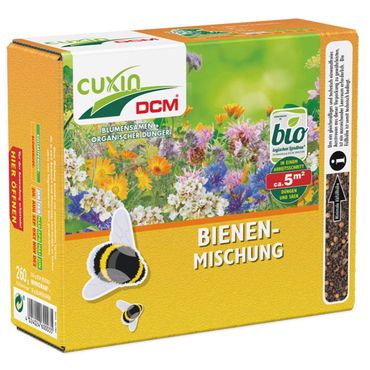 Cuxin DCM Blumensamen mit organischem Dünger Bienen-Mischung 260 g
