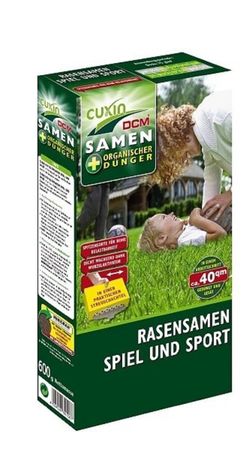 Cuxin DCM Rasensamen Spiel und Sport 600 g