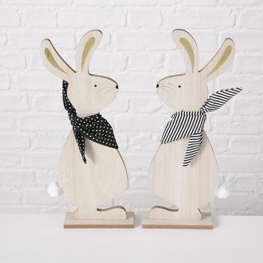 Hase Holzständer Ostern Holzhase H 40 cm Stückpreis