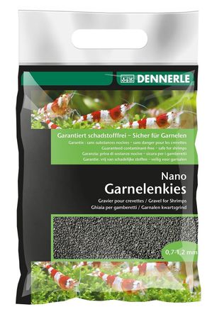 Dennerle Nano Garnelenkies Sulawesi schwarz 2 kg