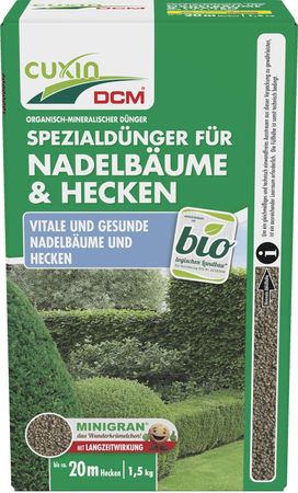 Cuxin DCM Spezialdünger Nadelbäume u. Hecken,1,5 kg