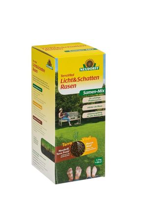 Neudorff TerraVital Licht & Schattenrasen 1,5 kg Rasensamen
