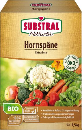 Substral Naturen BIO Hornspäne 1,5 kg Packung