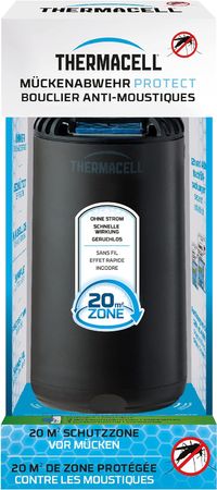 Thermacell Mückenabwehr Protect Graphit  Mückenschutz für Außen