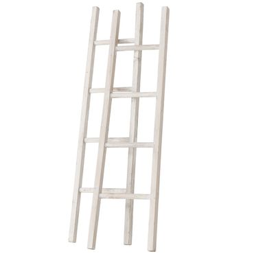 Dekoaufsteller Lexy Leiter Grau Tanne H 118 cm