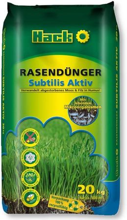 Hack Rasendünger Subtilis Aktiv 20 kg