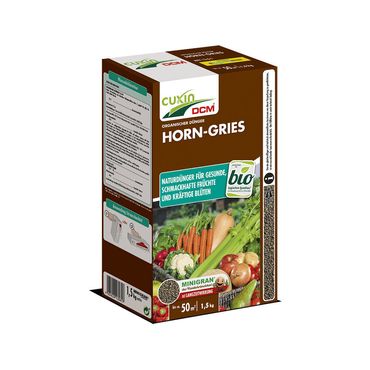 Cuxin DCM Horn-Gries 1,5 kg Minigran organischer Dünger Bio